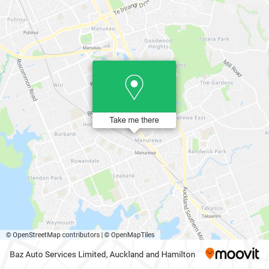 Baz Auto Services Limited map