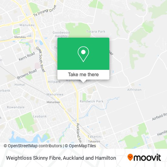 Weightloss Skinny Fibre map