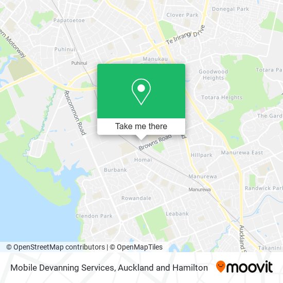 Mobile Devanning Services map