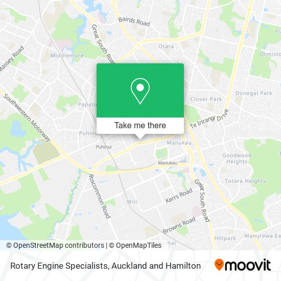 Rotary Engine Specialists map