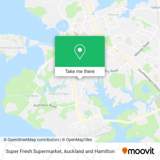 Super Fresh Supermarket map