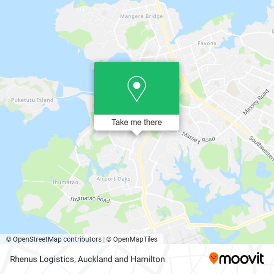 Rhenus Logistics map