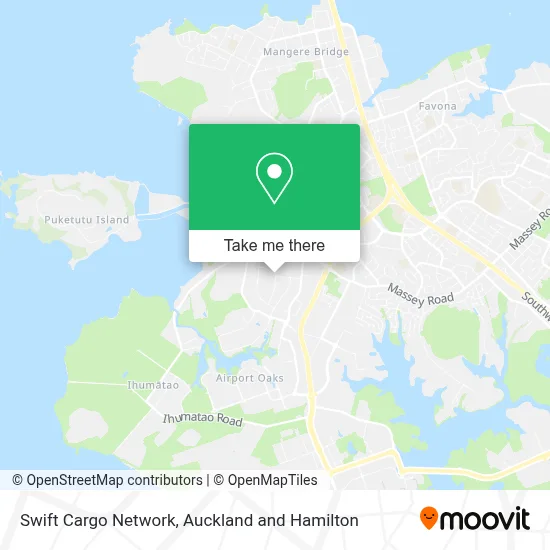 Swift Cargo Network map