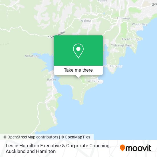 Leslie Hamilton Executive & Corporate Coaching map