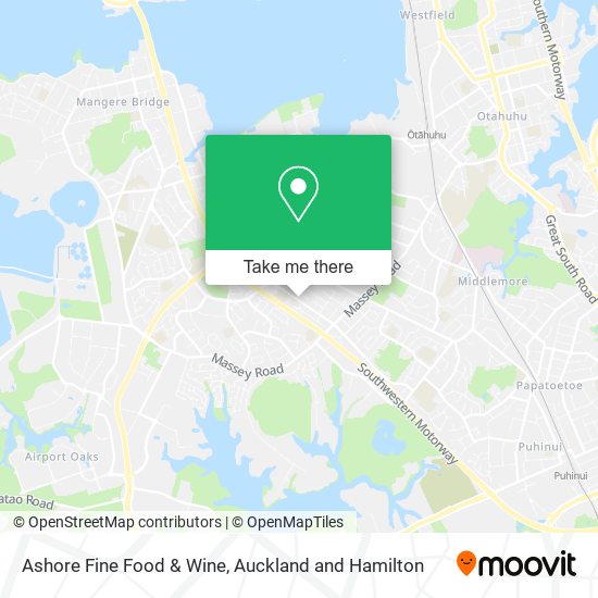 Ashore Fine Food & Wine map