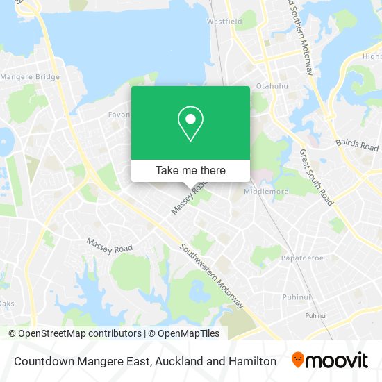 Countdown Mangere East map