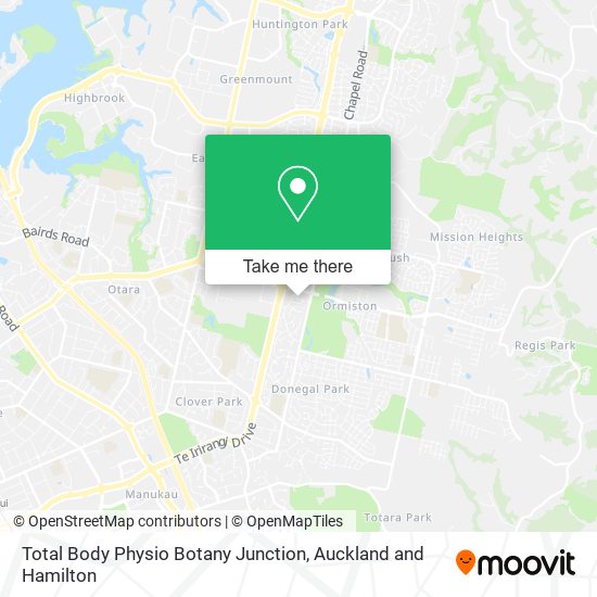 Total Body Physio Botany Junction地图