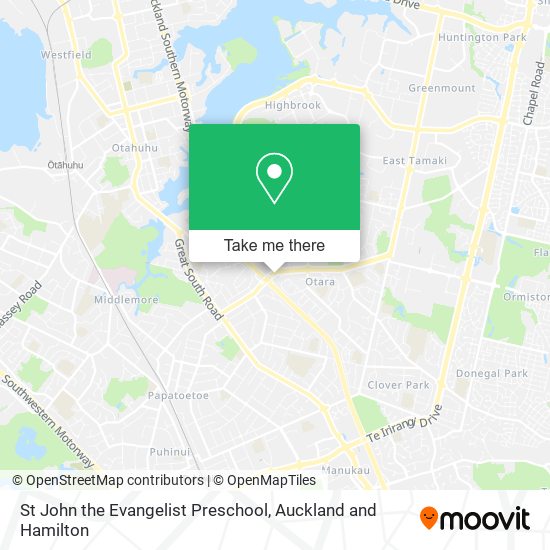 St John the Evangelist Preschool map