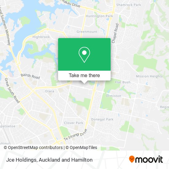 Jce Holdings map