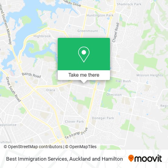 Best Immigration Services map