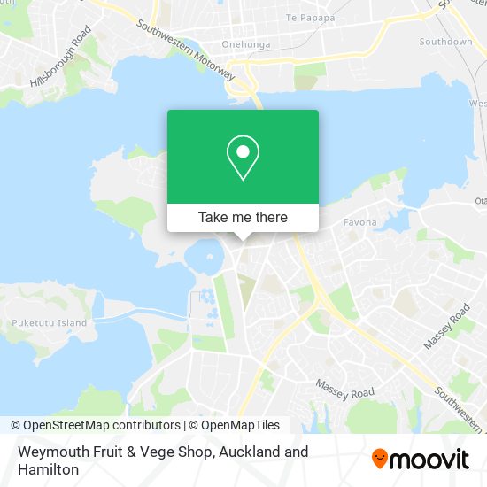 Weymouth Fruit & Vege Shop map