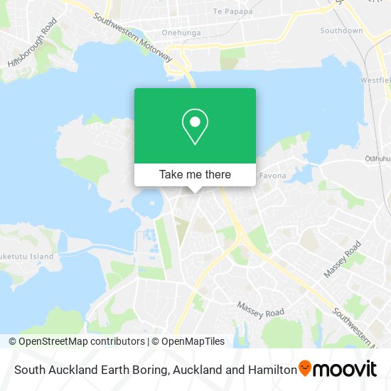 South Auckland Earth Boring地图