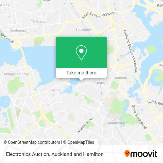 Electronics Auction map
