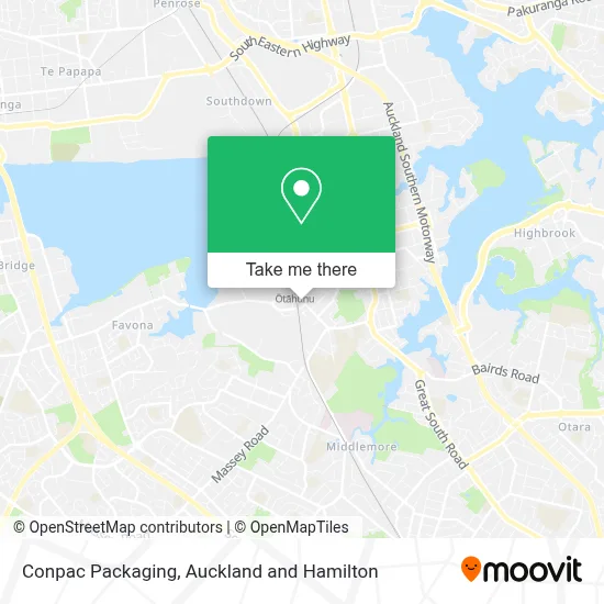 Conpac Packaging map