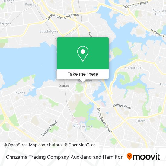 Chrizarna Trading Company map