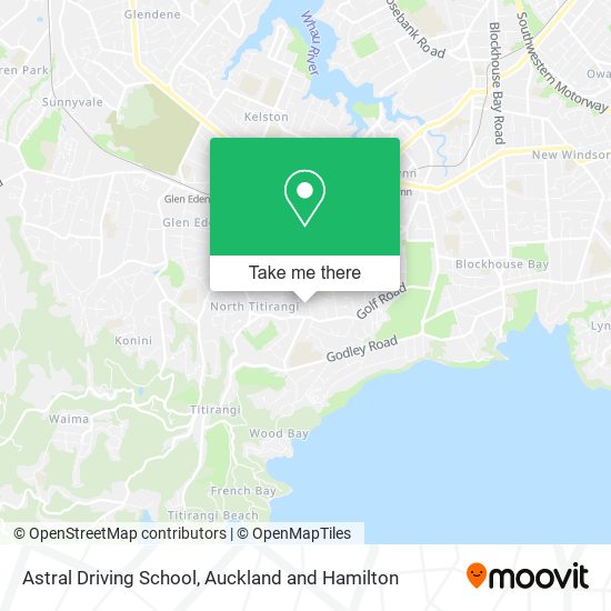 Astral Driving School map