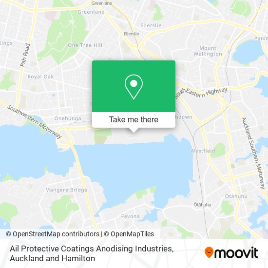 Ail Protective Coatings Anodising Industries map
