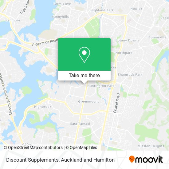 Discount Supplements map