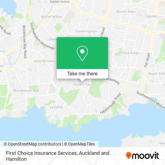 First Choice Insurance Services map