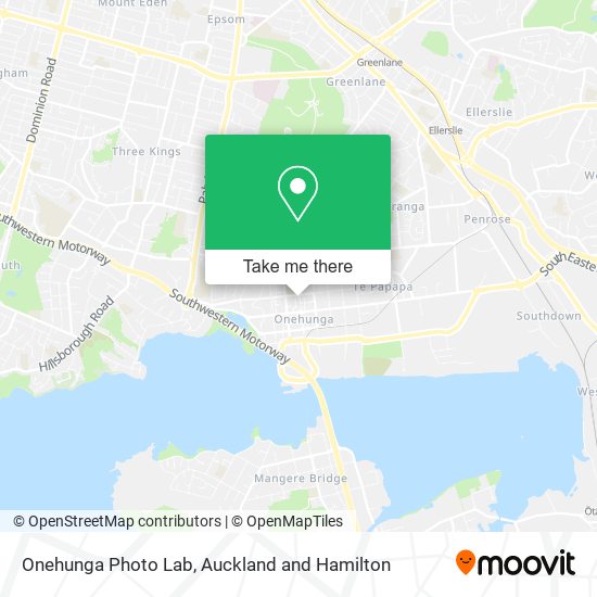 Onehunga Photo Lab map