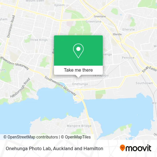 Onehunga Photo Lab map