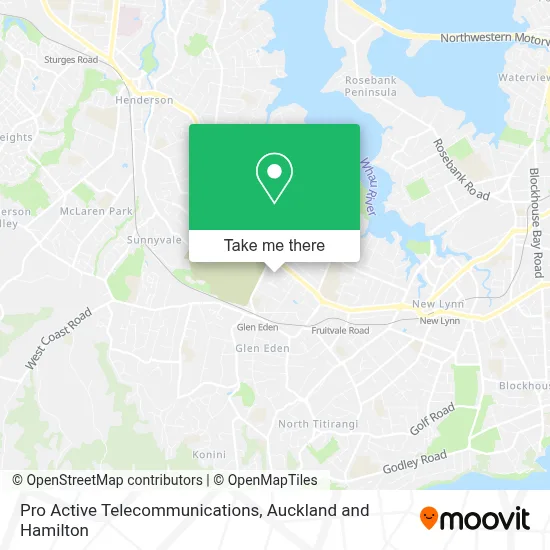 Pro Active Telecommunications map