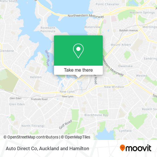 Auto Direct Co map