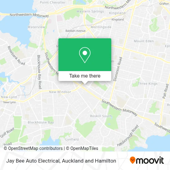 Jay Bee Auto Electrical map