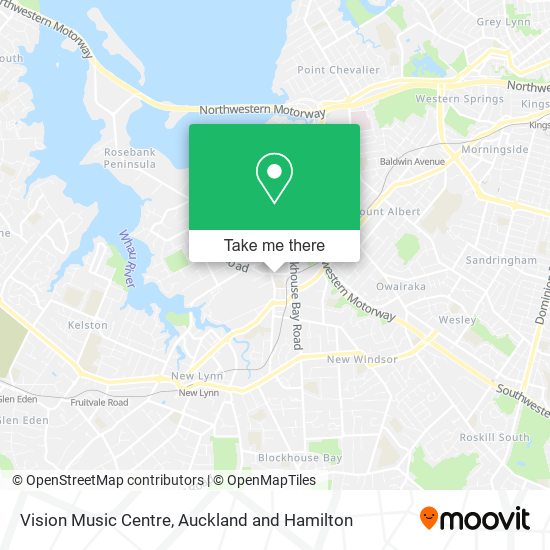Vision Music Centre map
