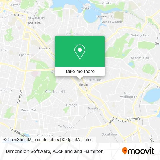 Dimension Software map