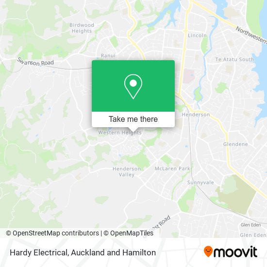 Hardy Electrical map