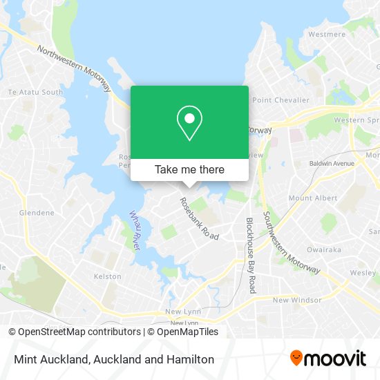 Mint Auckland地图