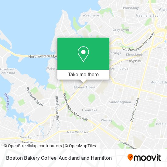 Boston Bakery Coffee地图