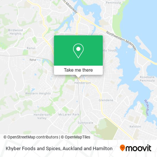 Khyber Foods and Spices map