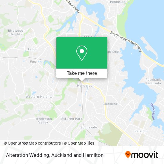 Alteration Wedding map