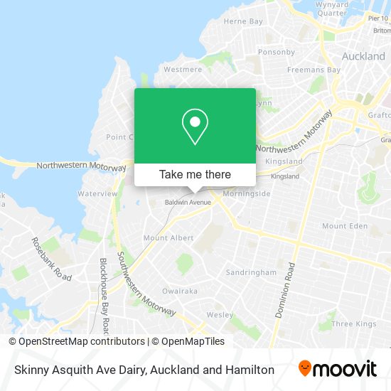 Skinny Asquith Ave Dairy地图
