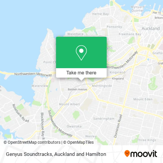 Genyus Soundtracks map
