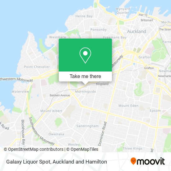 Galaxy Liquor Spot map