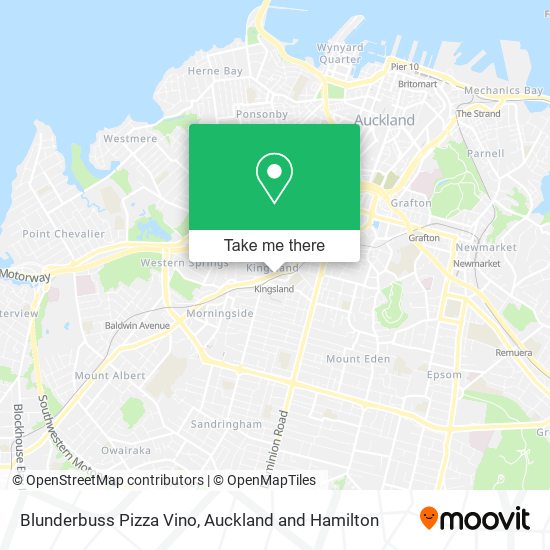 Blunderbuss Pizza Vino地图