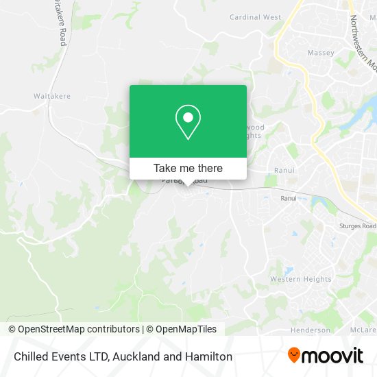 Chilled Events LTD map
