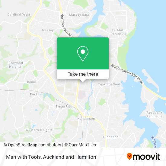Man with Tools map