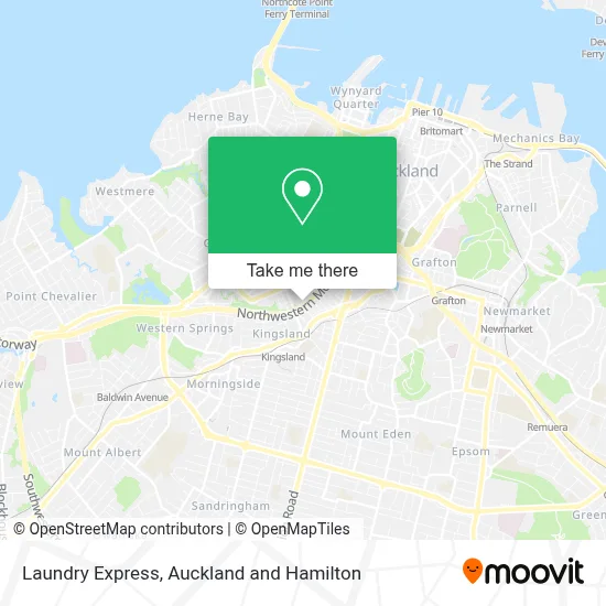 Laundry Express map