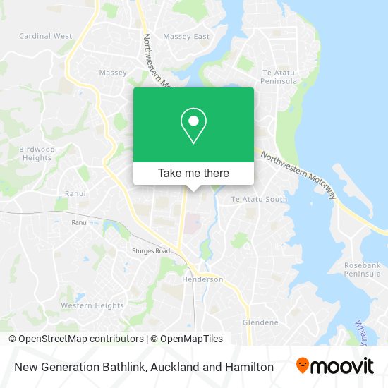 New Generation Bathlink map