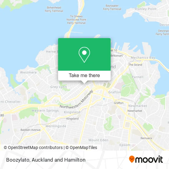 Boozylato map