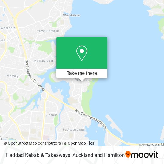 Haddad Kebab & Takeaways map