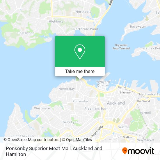 Ponsonby Superior Meat Mall map