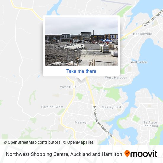 Northwest Shopping Centre map