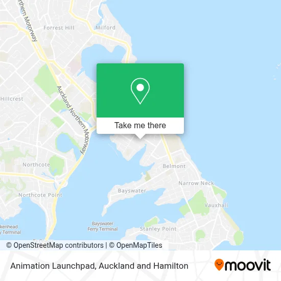 Animation Launchpad map