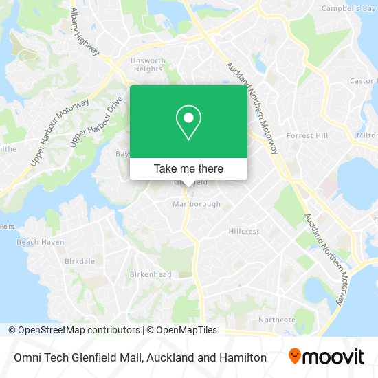 Omni Tech Glenfield Mall map