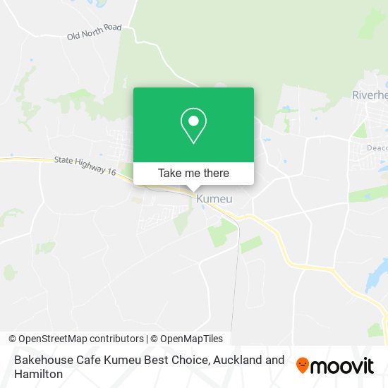 Bakehouse Cafe Kumeu Best Choice map